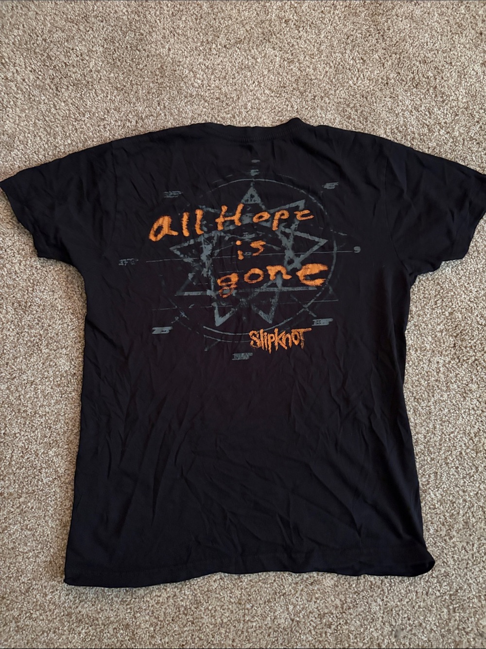 slipknot all hope is gone t shirt